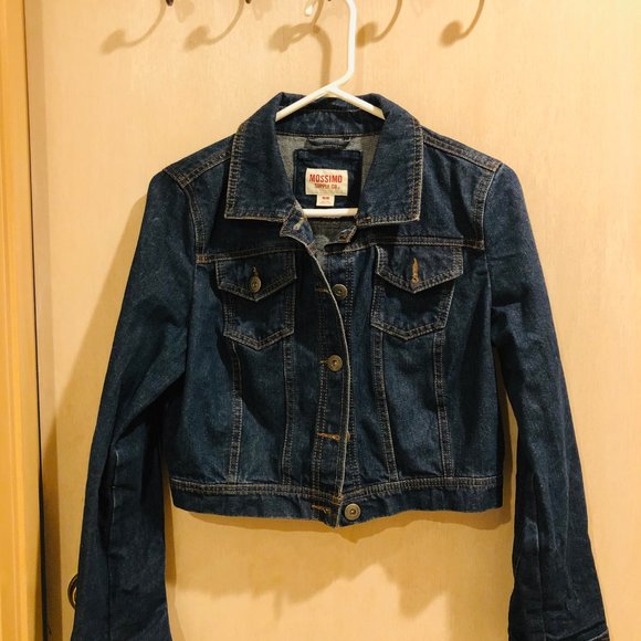 Mossimo Cropped Denim Jacket - Picture 2 of 3